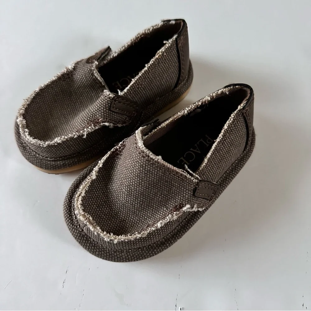 The Children's Place Toddler Boys Canvas Slip On Shoes